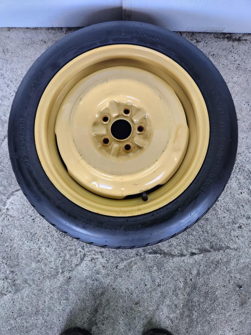 T135/80D16--16インチスペアタイヤ テンパータイヤ テンポラリー