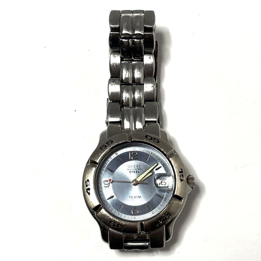 GUESS ゲス 腕時計 スチール製 クォーツ 防水 メンズ - メルカリ