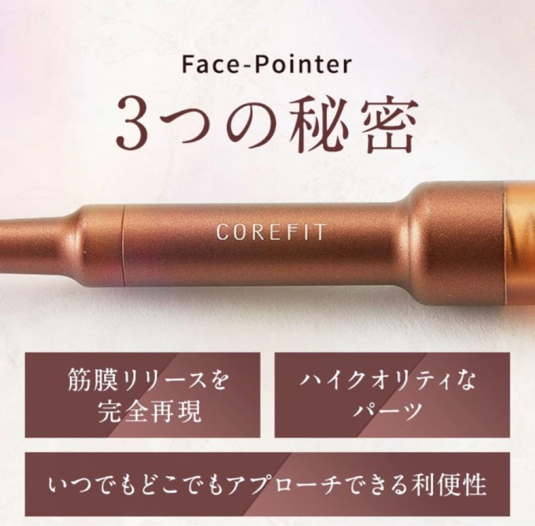 ☆美品Face-Pointer フェイスポインター 筋膜リリース COREFIT