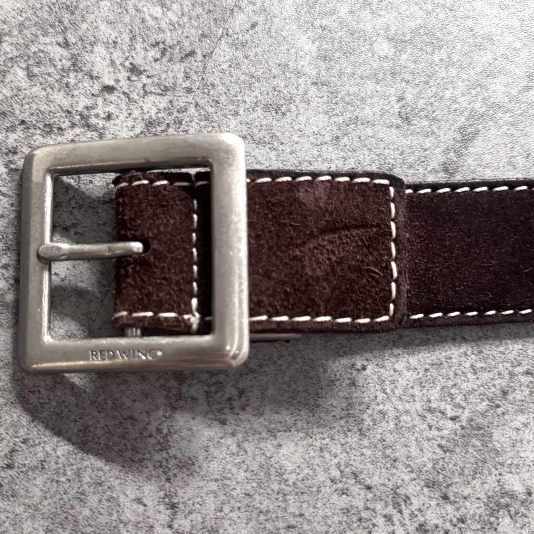 【vintage】RED WING レッドウィング　ベルト　レザー　スエード