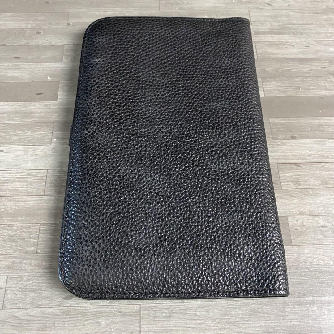 HERMES エルメス ドゴン ブラック D刻 コインケース付き 長財布