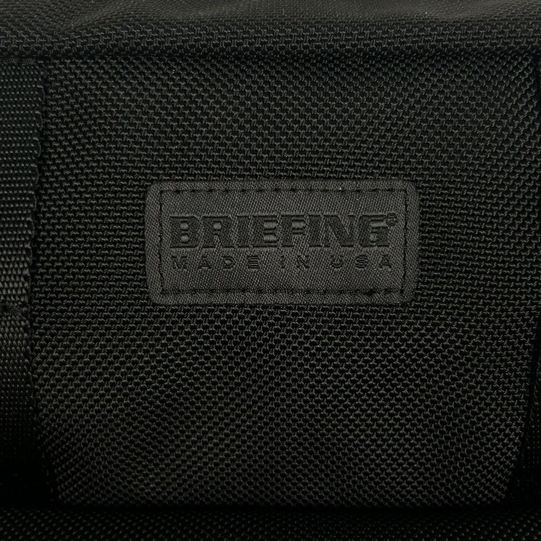 極美品 BRIEFING DELTA SLASHER M SQD BLACK