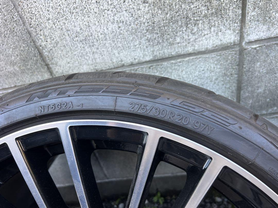 BMW 5シリーズ　F10用　タイヤ付きホイール4本セット