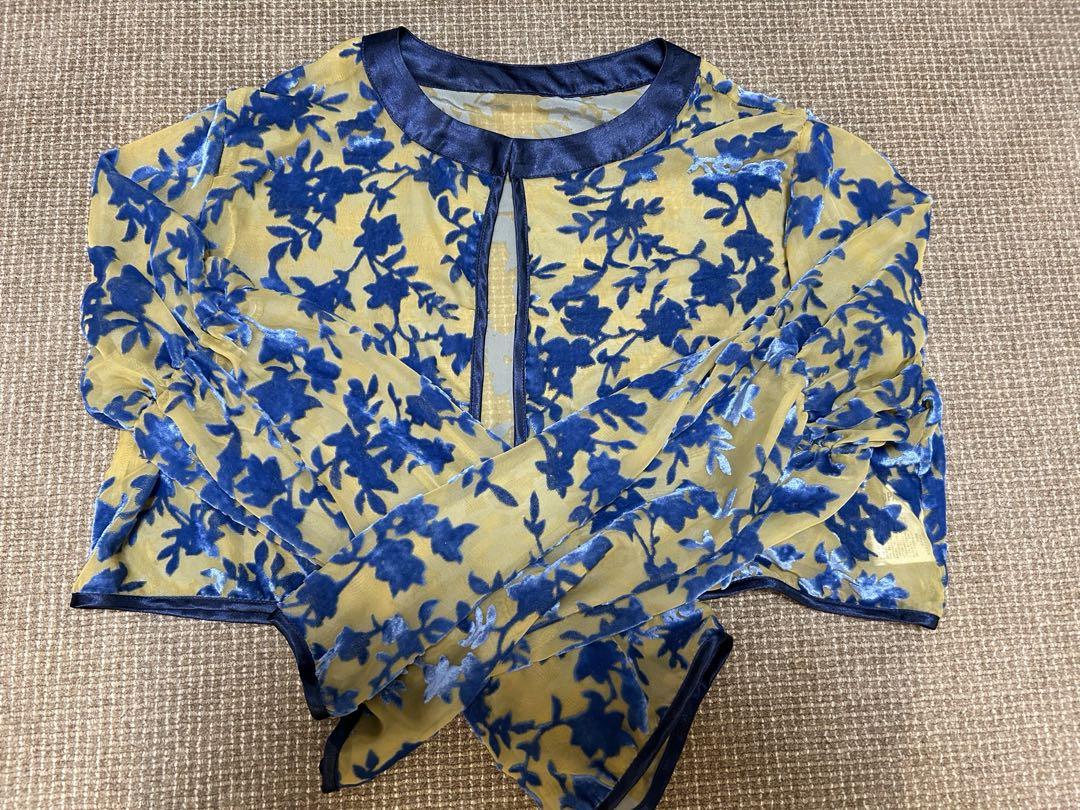 ベロアフラワーボレロ付きキャミワンピース