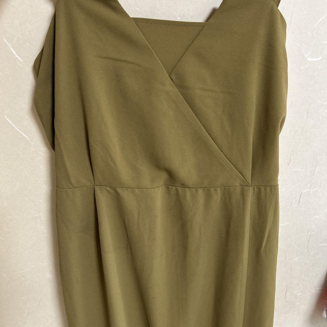 ベロアフラワーボレロ付きキャミワンピース