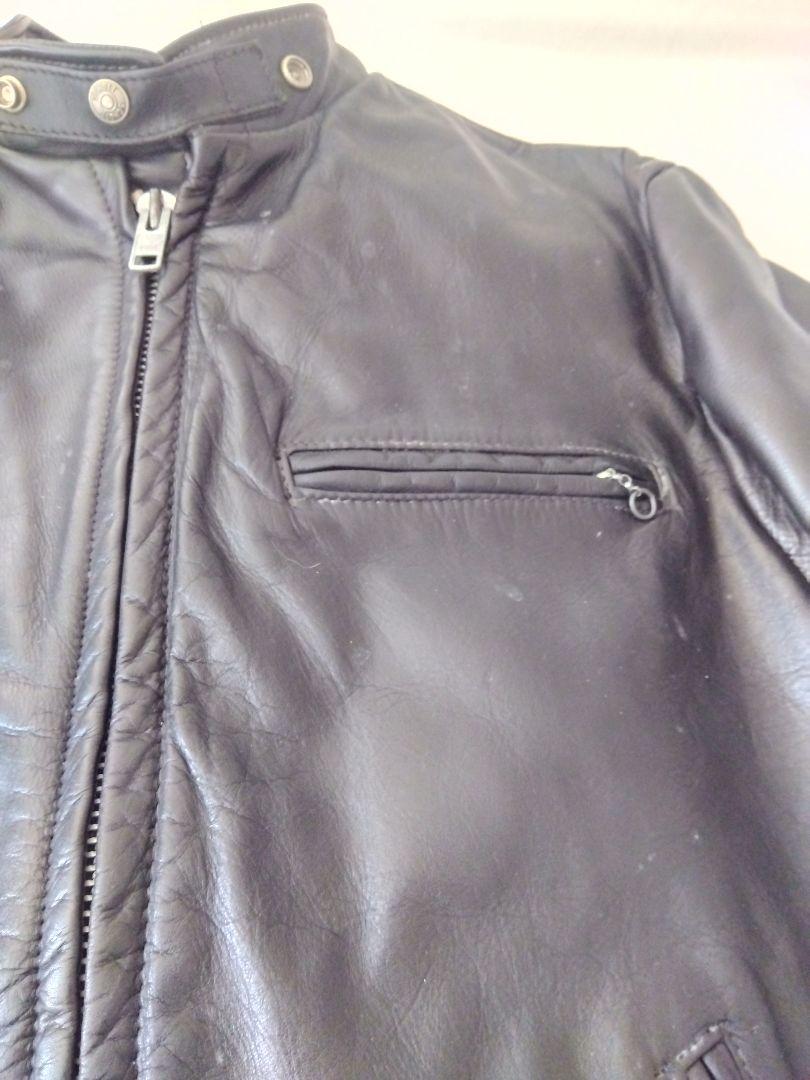 Schott シングルライダース 美品 90年代ビンテージ サイズ40 メンズ