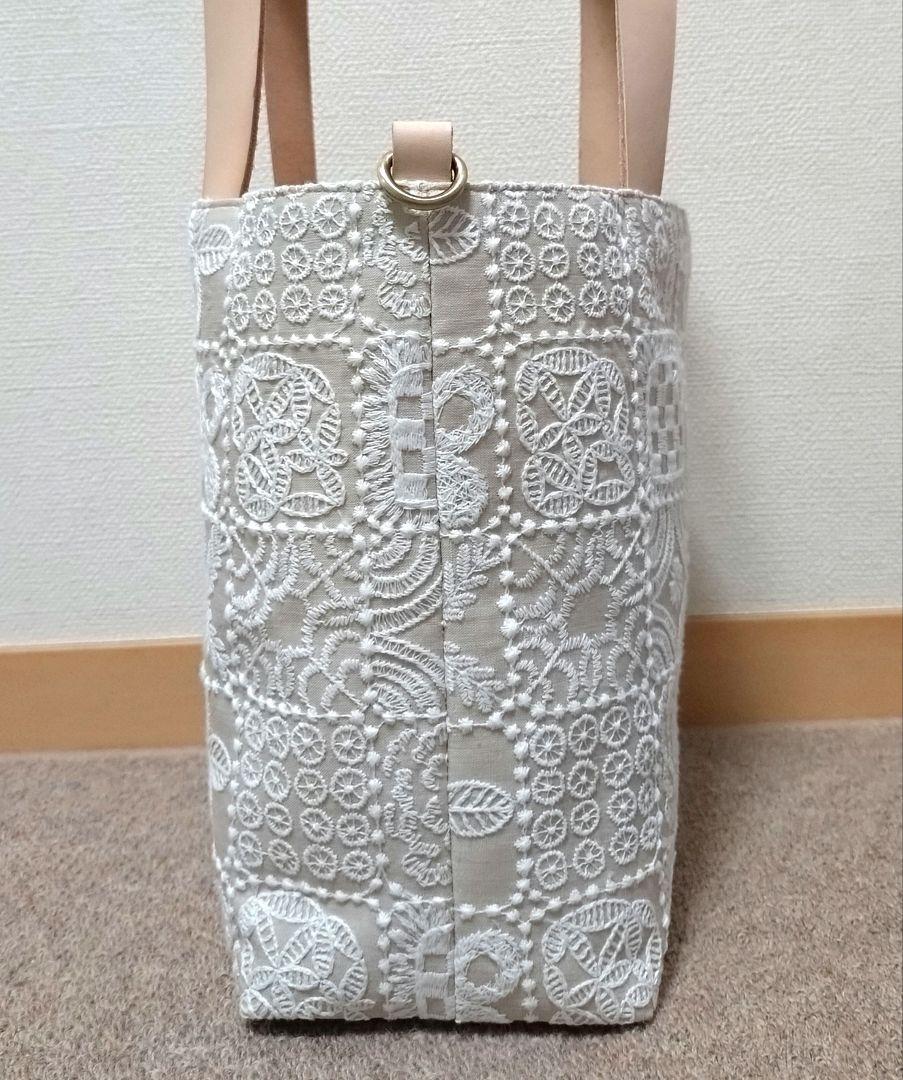 cloth様オーダーミナペルホネントートバッグフォレストタイルハンドメイド