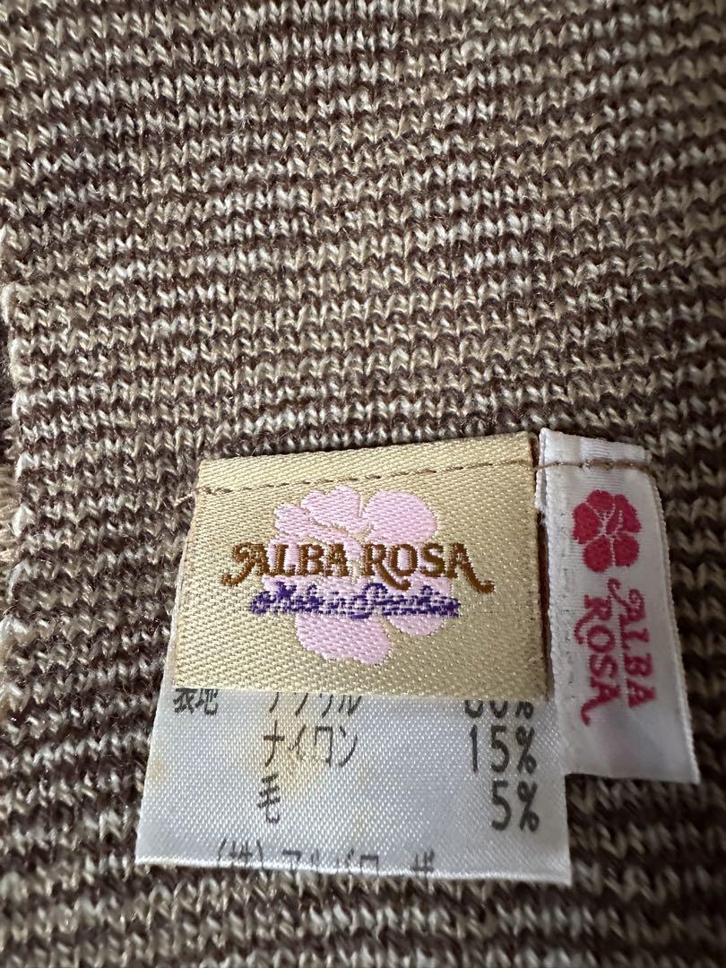 ALBA ROSA アニマルプリント ストール sintjansvereringkachtem.be