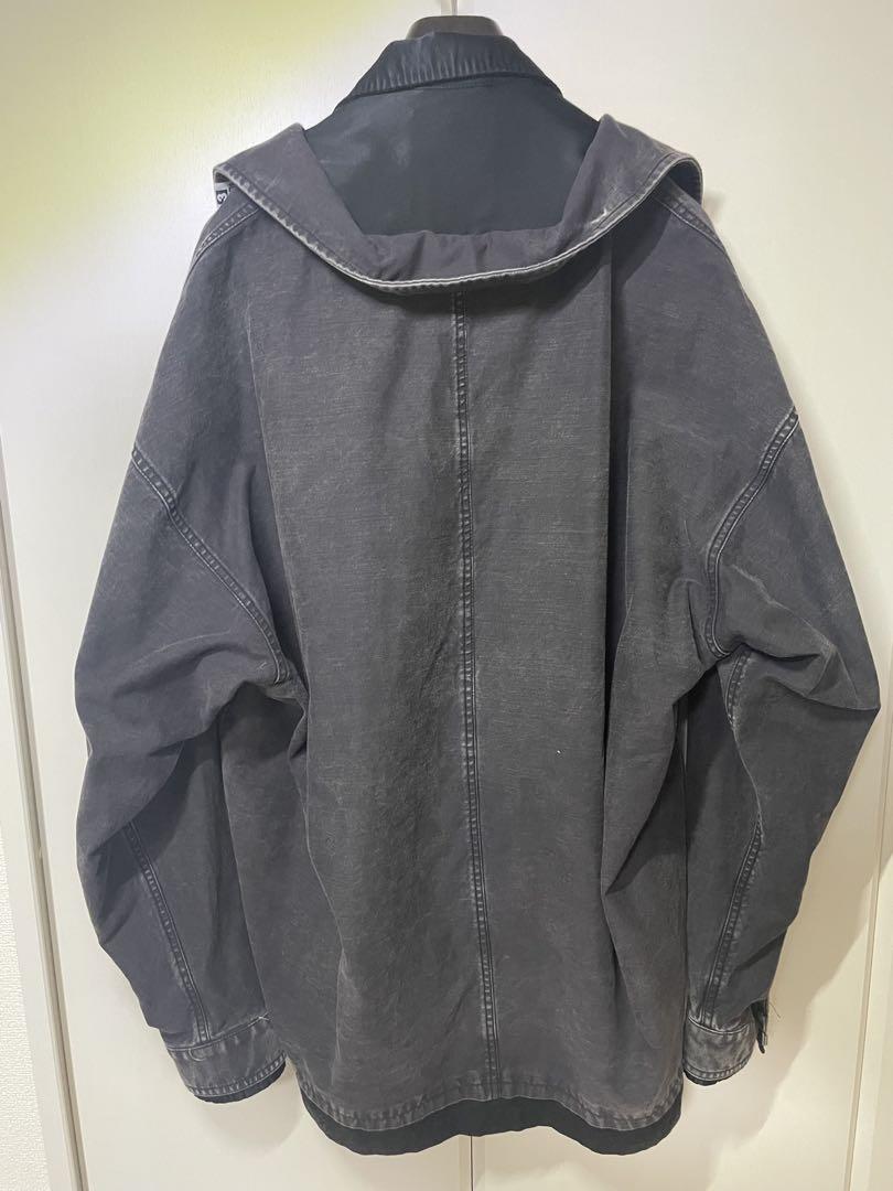 【未使用】 ミハラヤスヒロ DOUBLE LAYERED L/S SHIRT