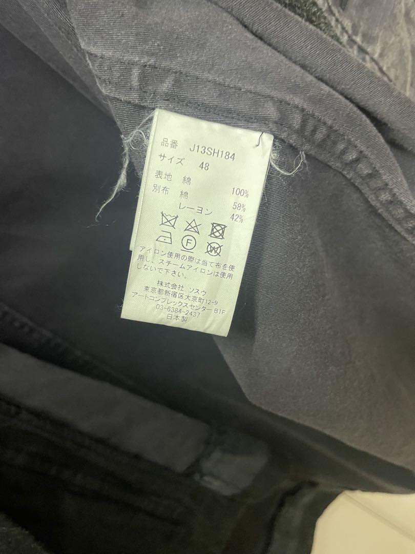 【未使用】 ミハラヤスヒロ DOUBLE LAYERED L/S SHIRT