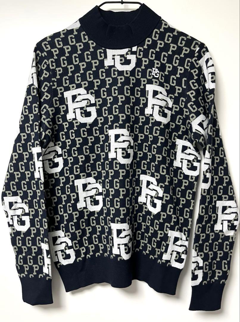 PEARLY GATESサイズ1カシミヤタッチ PGモノグラム柄¥37.400