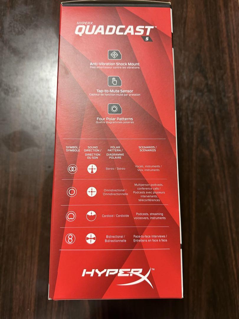 配信機器・PA機器・レコーディング機器 HyperX QuadCast S