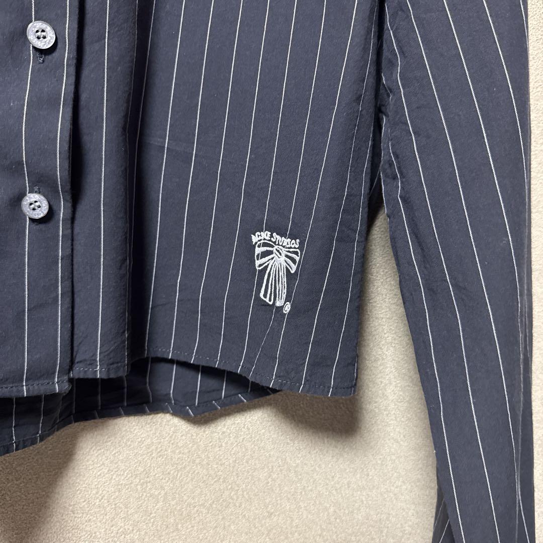 Acne Studios ストライプ長袖シャツ