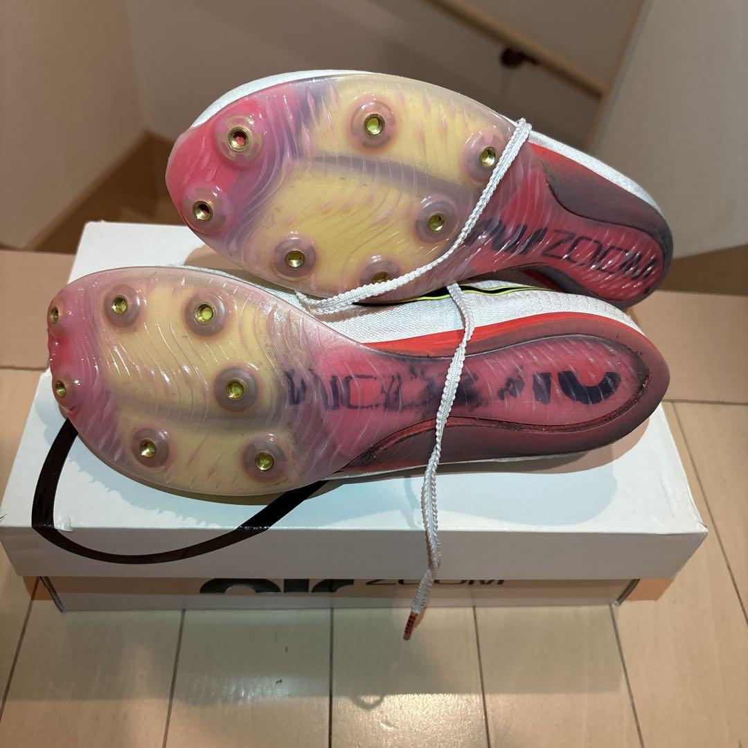 NIKE マックスフライ 白ピンク 25.5cm