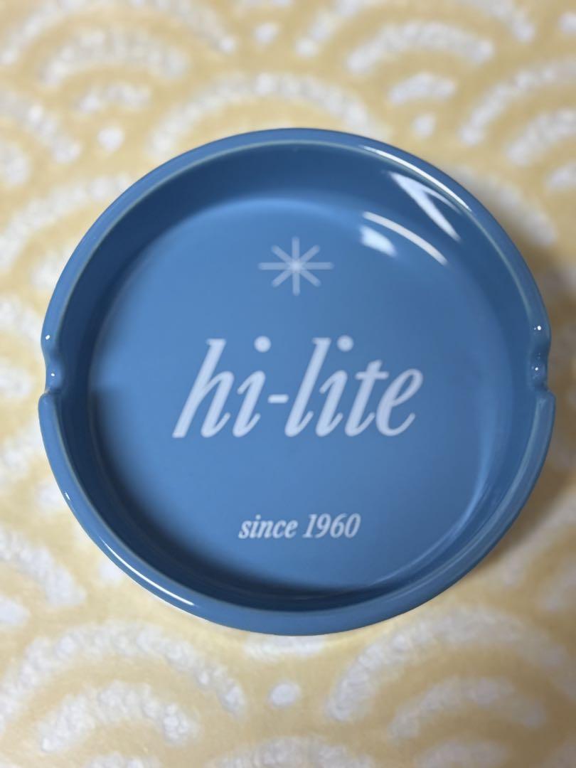 hi-liteオリジナル卓上灰皿 65周年記念モデル ＜ブルー＞