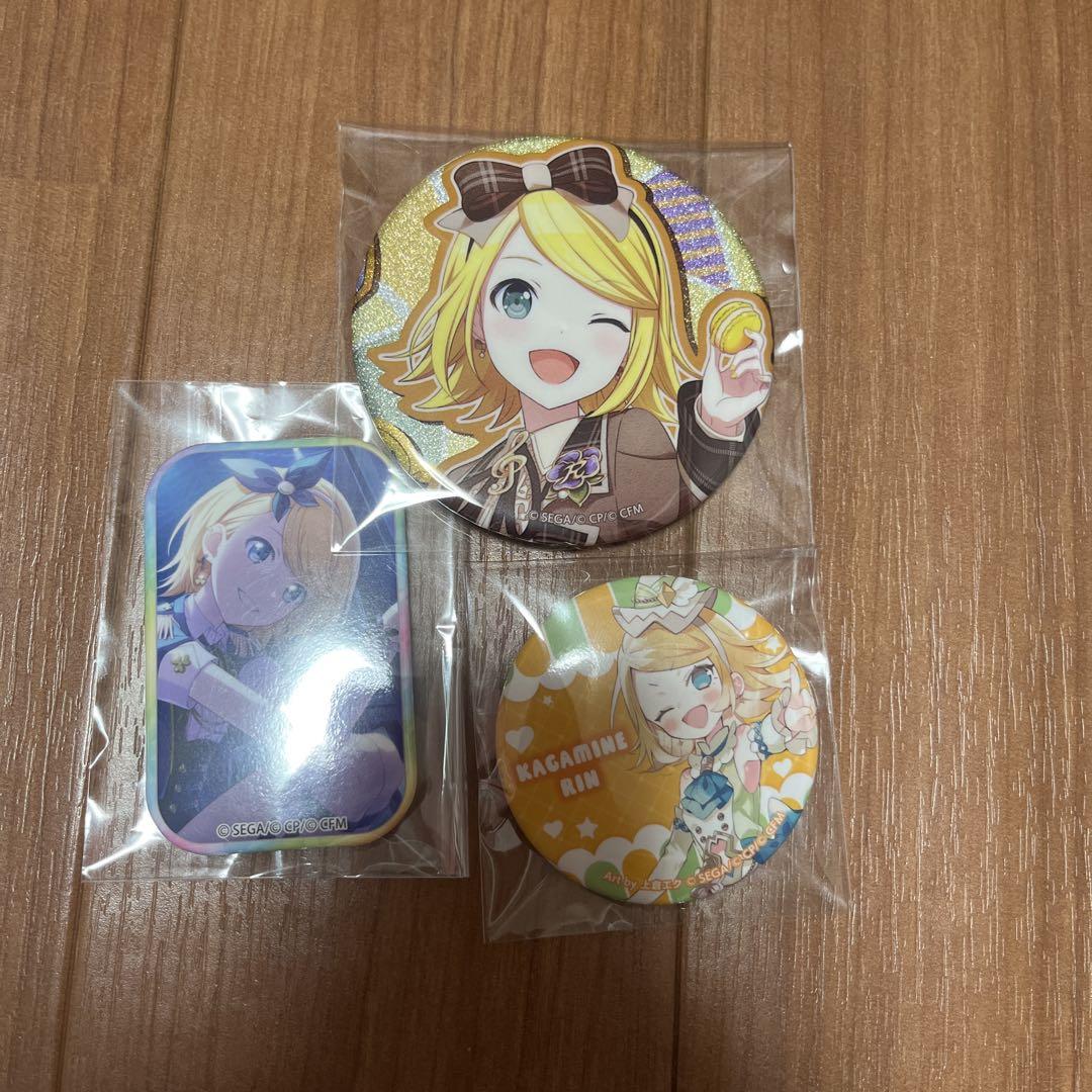 鏡音リン アンハモ 缶バッジ まとめ売り 鏡音リン まとめ売り - メルカリ