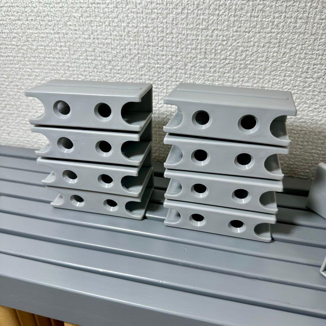 【グレー】リトルボットベビー　Little Bot baby 木製ベビーサークル