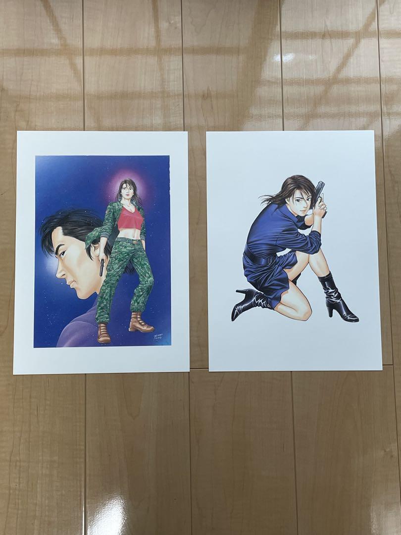 「エンジェル・ハート」累計1000万部突破記念　複製原画１８枚セット