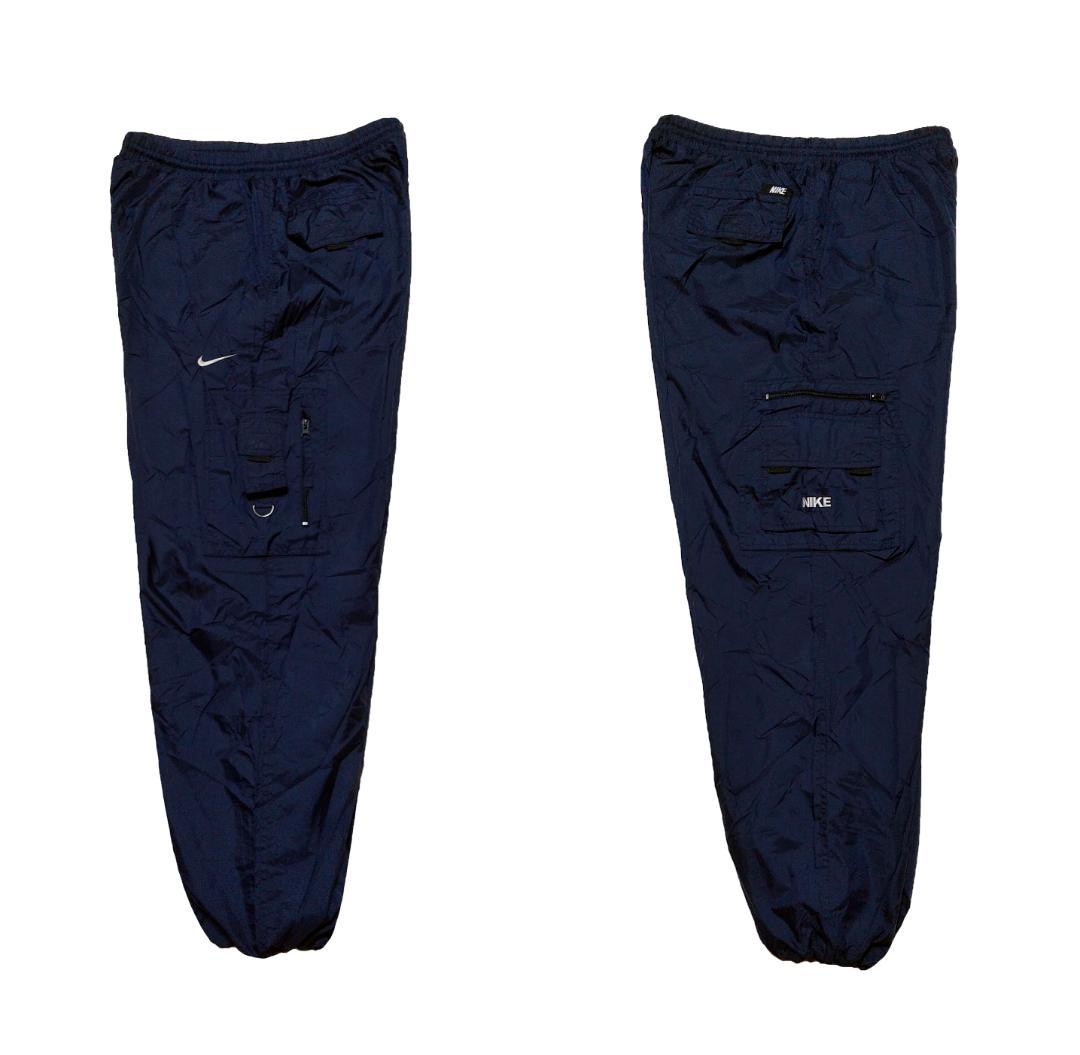 格安超激安 激レア 90s NIKE 銀タグ ナイロンテックパンツ 刺繍ロゴ ドローコード OT4t9-m47441150315 人気本物保証