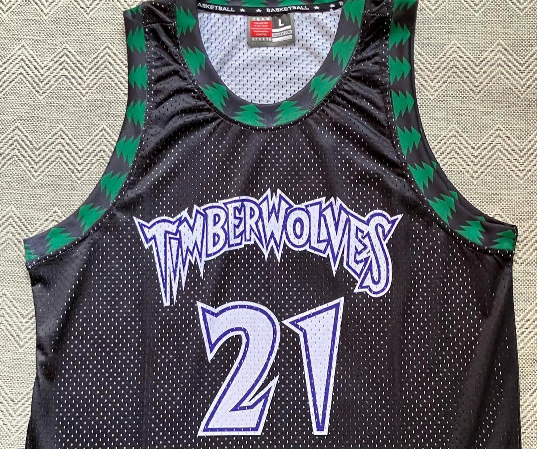 【未使用品】 NBA ケビン・ガーネット　ユニフォーム　ウルブズ　シャツ