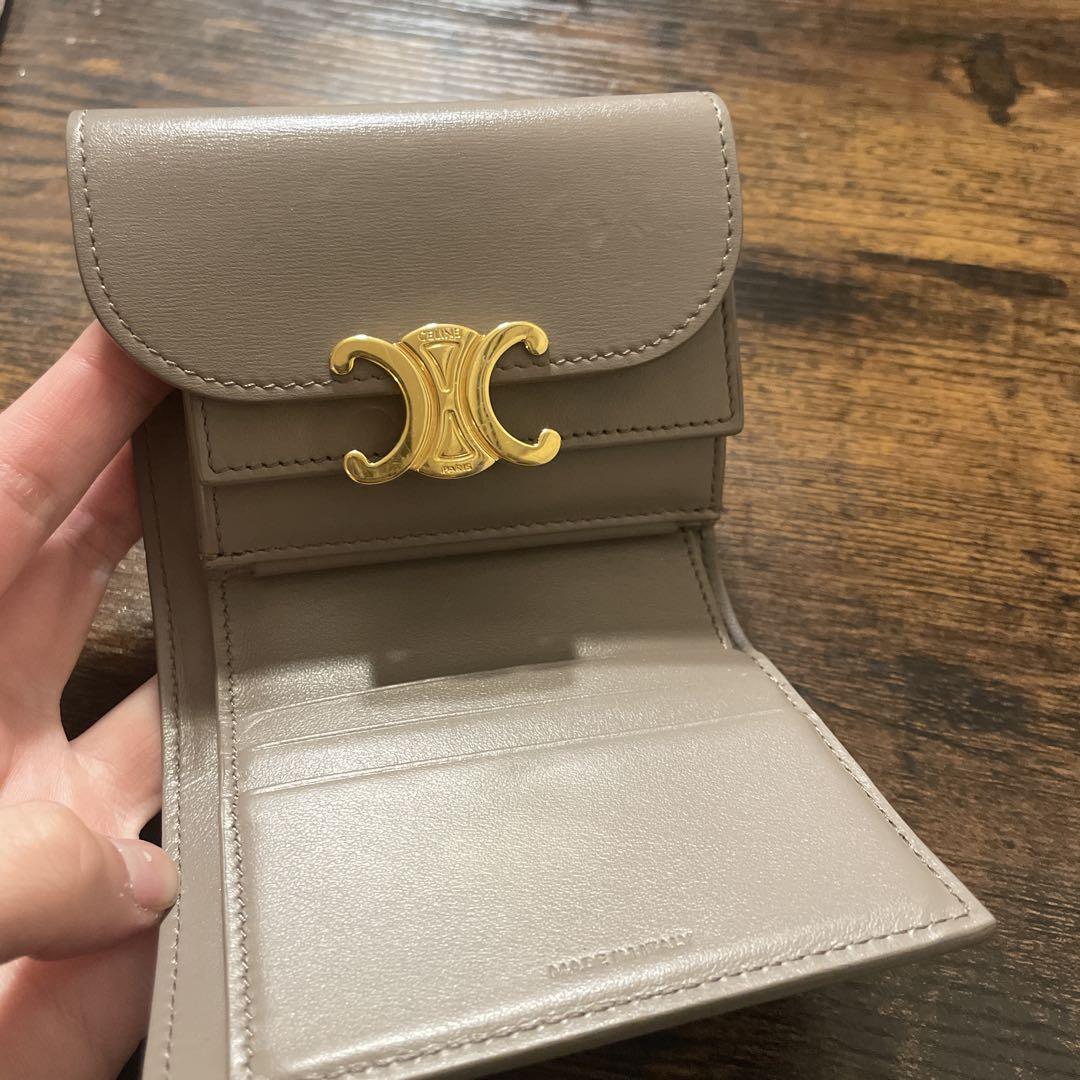 楽天市場】CELINE セリーヌ 二つ折り財布 Small Strap Wallet