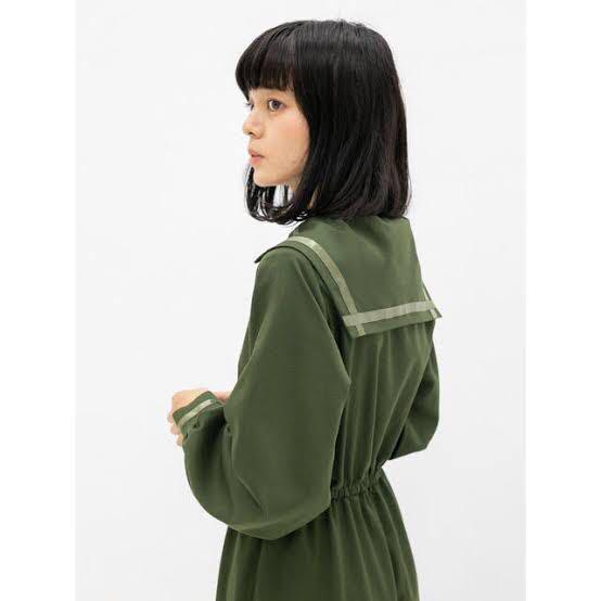 lebecca boutique 拍手の翌日ワンピース/緑 - メルカリ