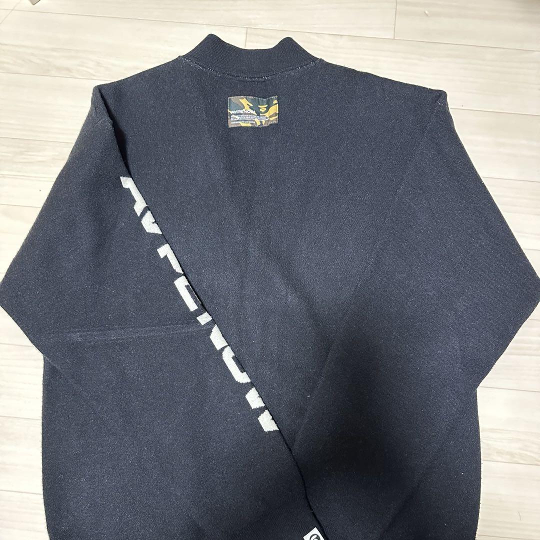 AAPE KNIT CARDIGAN エイプ　カーディガン
