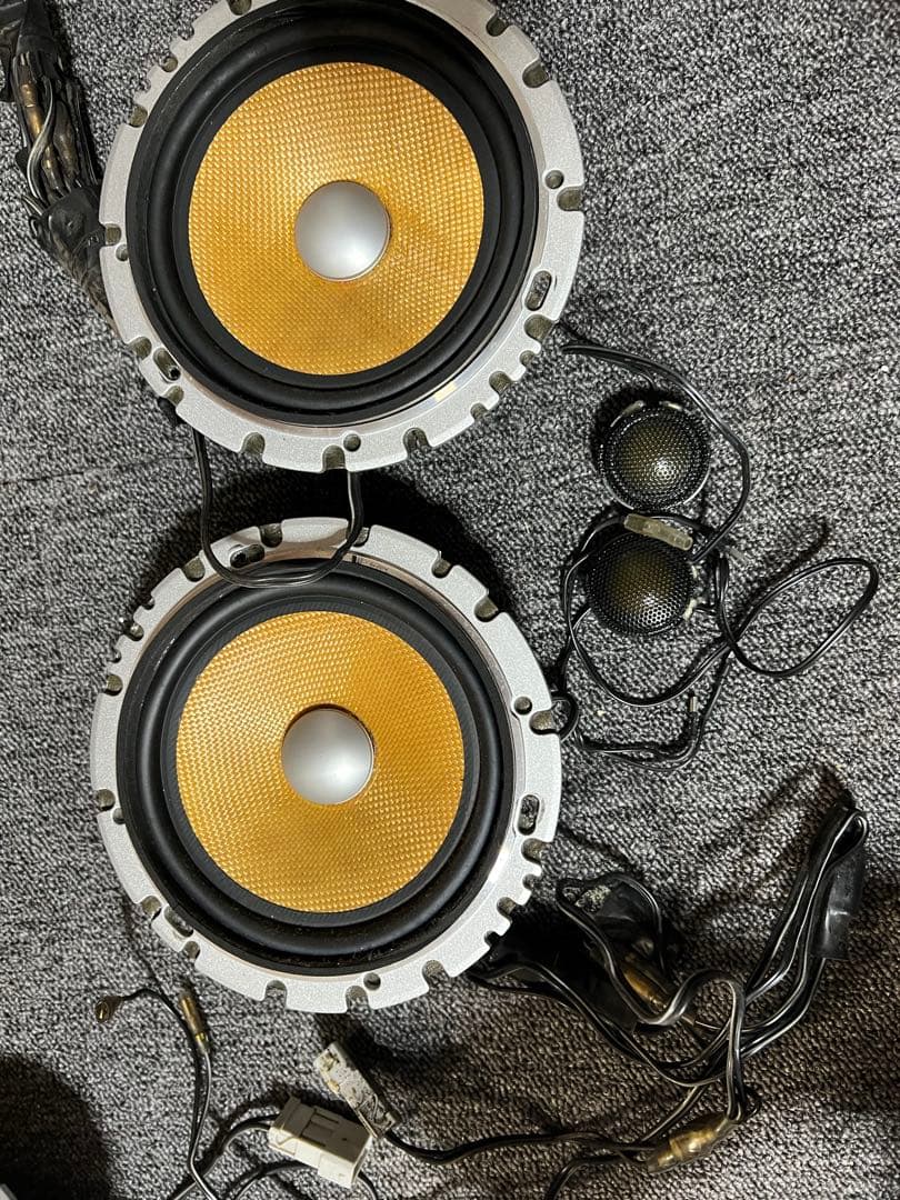 コアキシャルスピーカー 16cm目立った傷や汚れなし