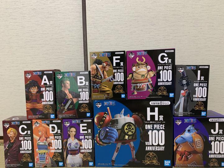 一番くじ ワンピース vol. 100 Anniversary フィギュア 一番くじ ワンピース vol. 100 Anniversary フィギュア