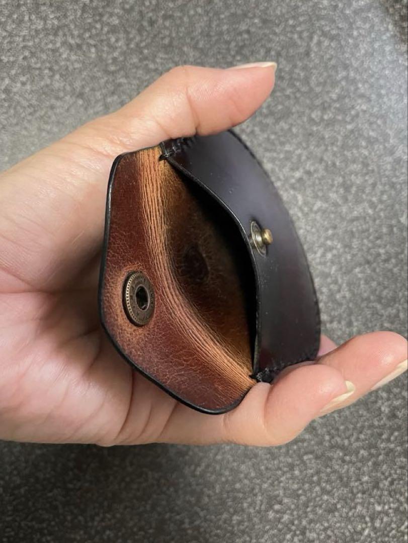 コードバン製トラッカーウォレット長財布