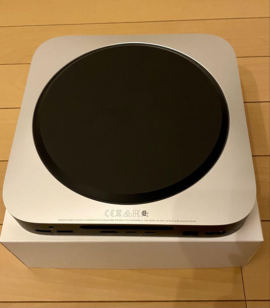 美品 Mac mini M2 8GB アップル製マウス、キーボードセット