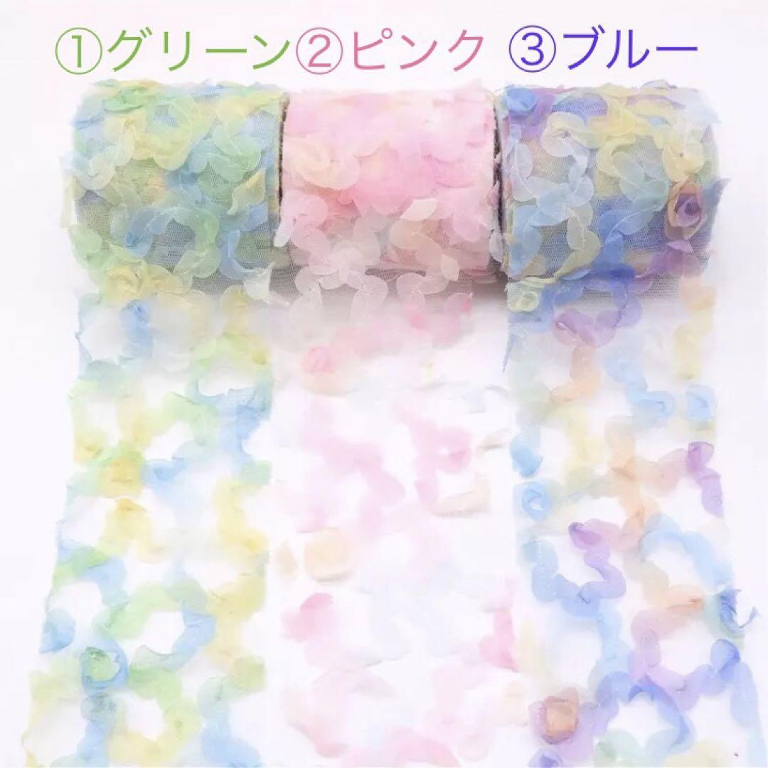 オーガンジーチュール　素材