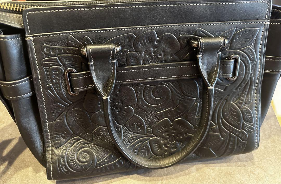 美品】COACH コーチ スワッガー レザーショルダーバッグ 2way