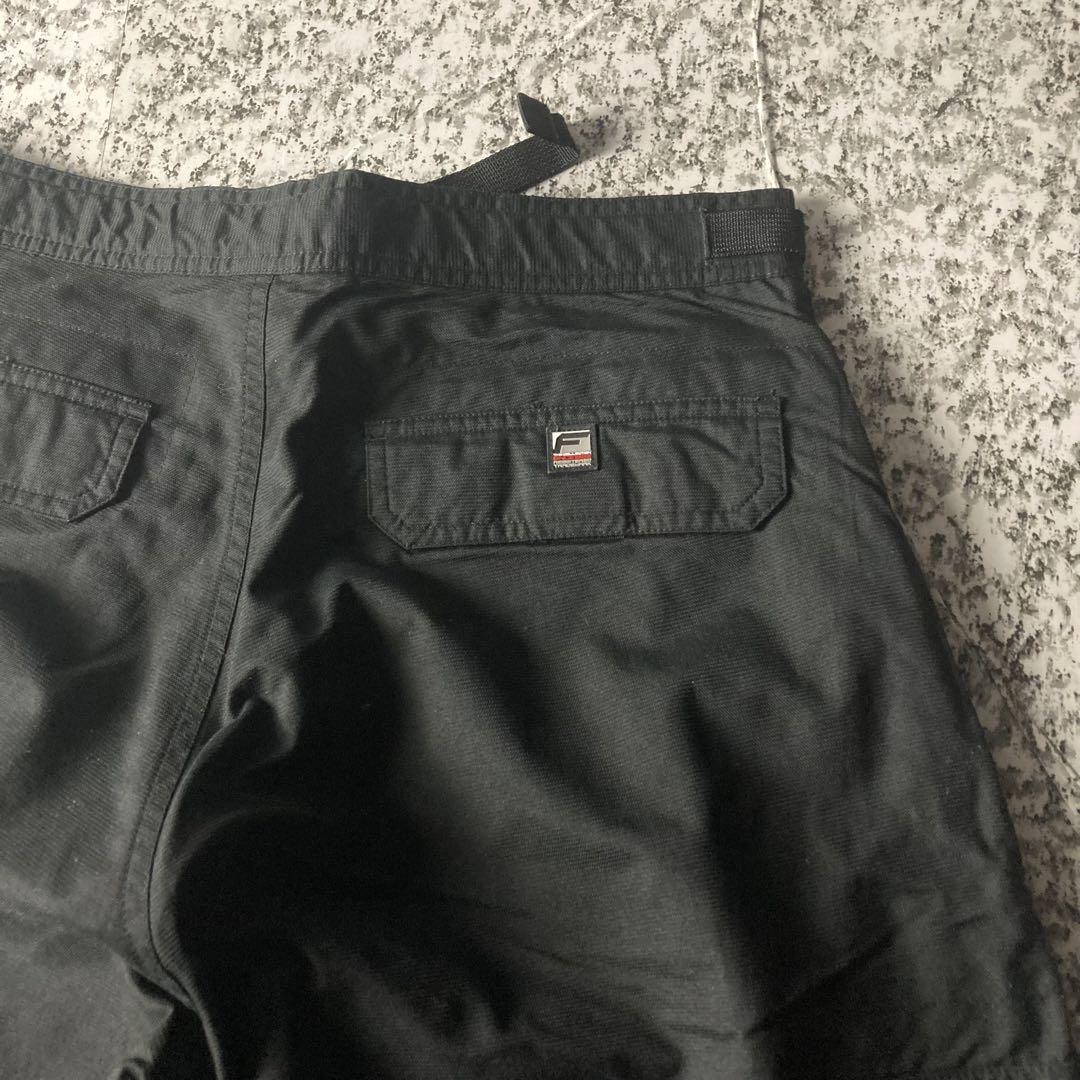 90s FUBU nylon cargo pants Mesh lining