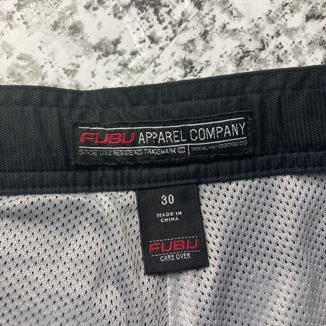 90s FUBU nylon cargo pants Mesh lining