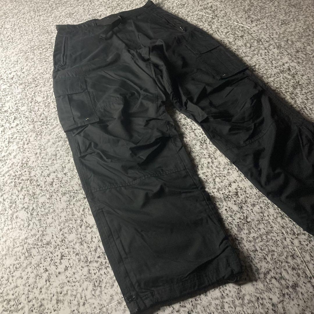 90s FUBU nylon cargo pants Mesh lining