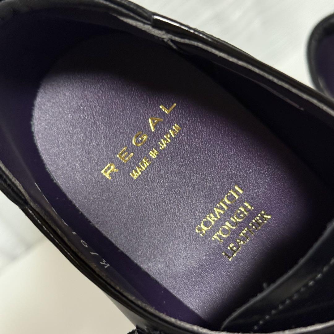 ⭐️未使用⭐️　REGAL　ダブルモンク　レザーシューズ　37TR ブラック