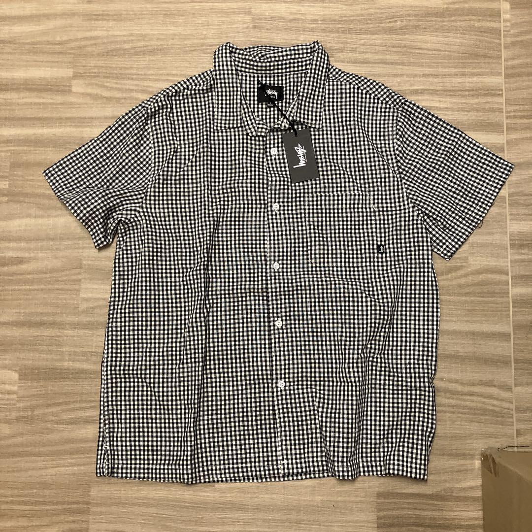 Stussy ギンガムチェック 半袖シャツ 新品