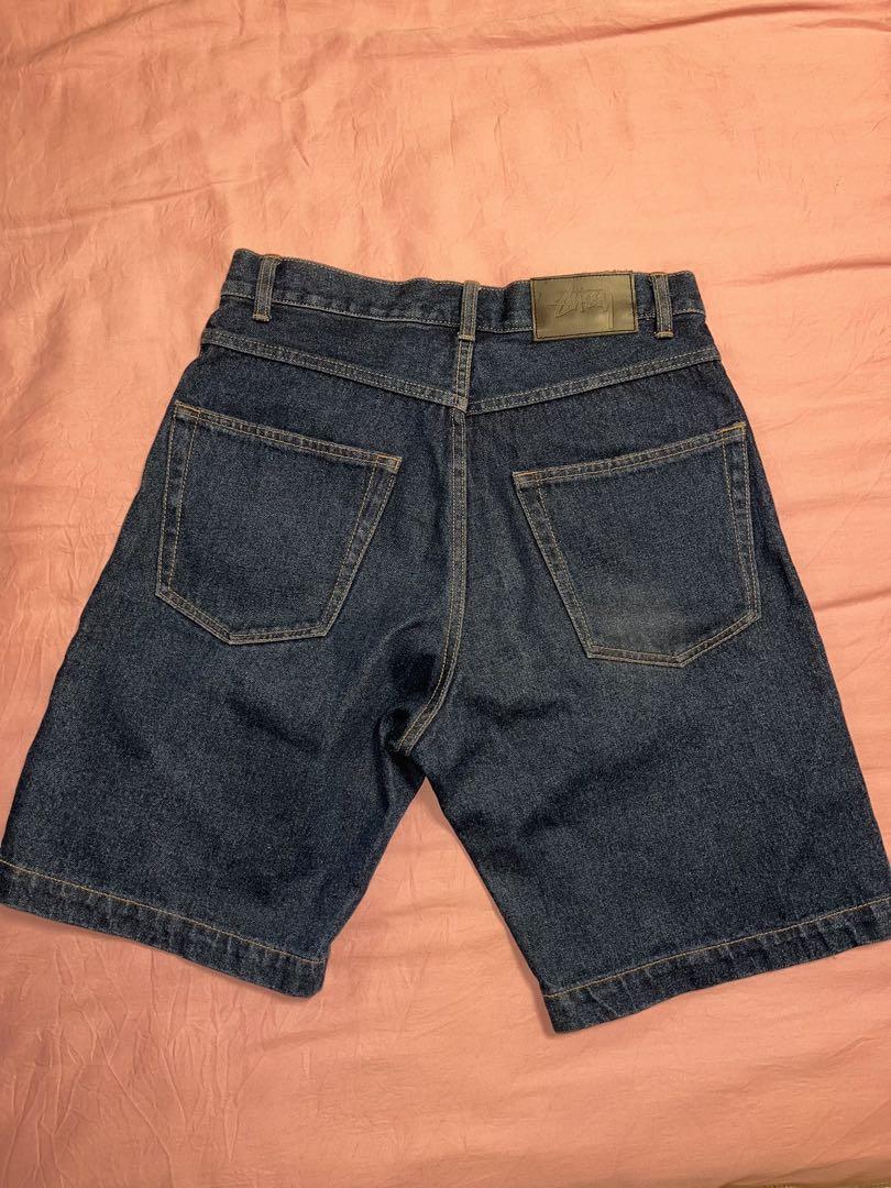 パ*ニ様 STUSSYデニムパンツ ハーフパンツ 美品 ステューシー