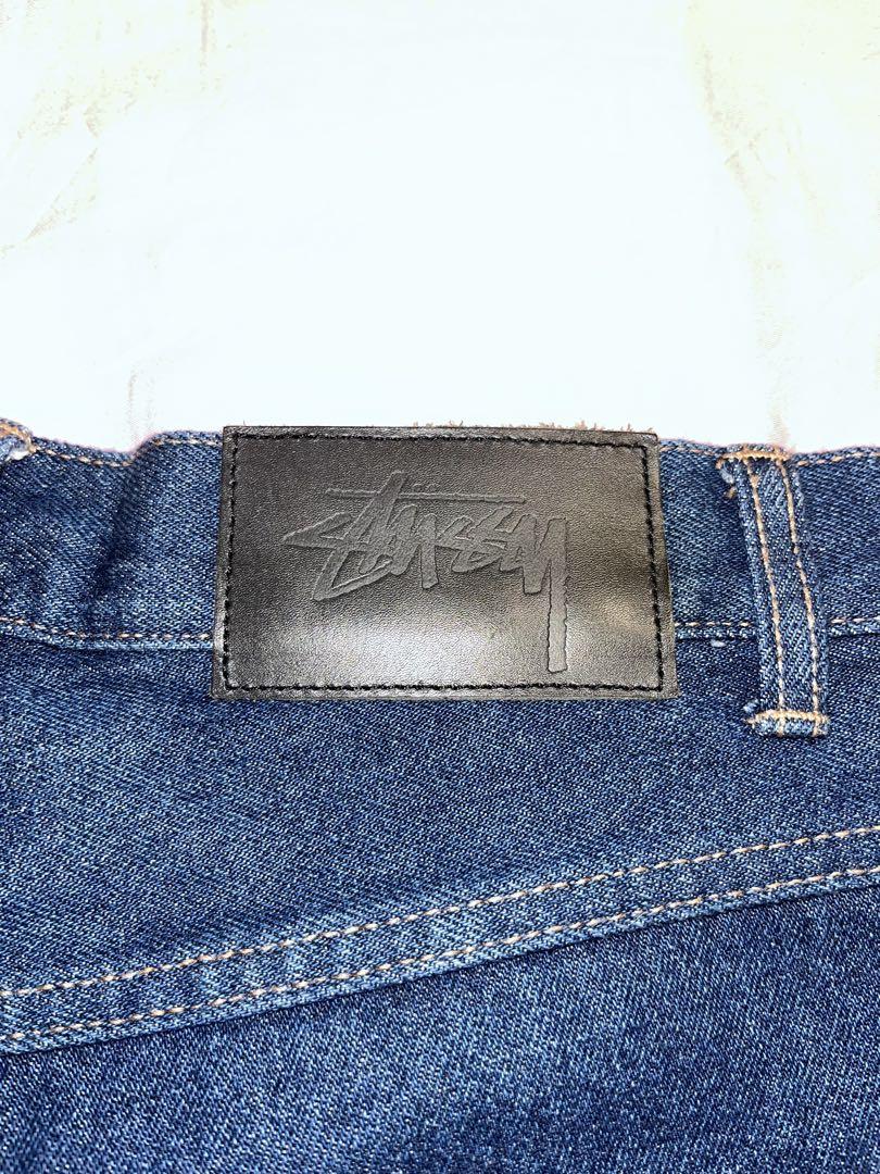 パ*ニ様 STUSSYデニムパンツ ハーフパンツ 美品 ステューシー