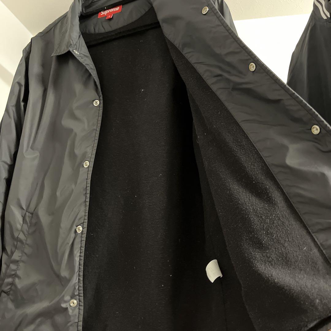だんご希少　Supreme✖️プレイボーイ　コラボ コーチジャケット S 黒