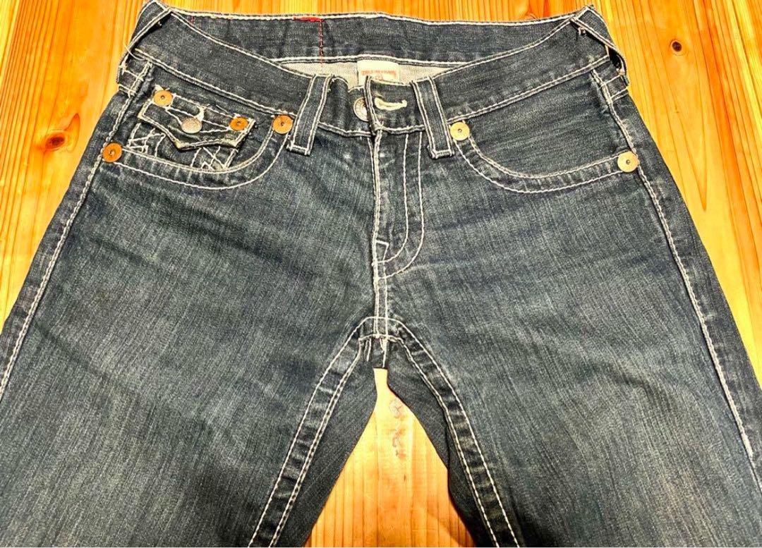 TRUE RELIGION JOEY PATCH BIG T デニム 28 TRUE RELIGION JOEY PATCH BIG T デニム 28 - メルカリ