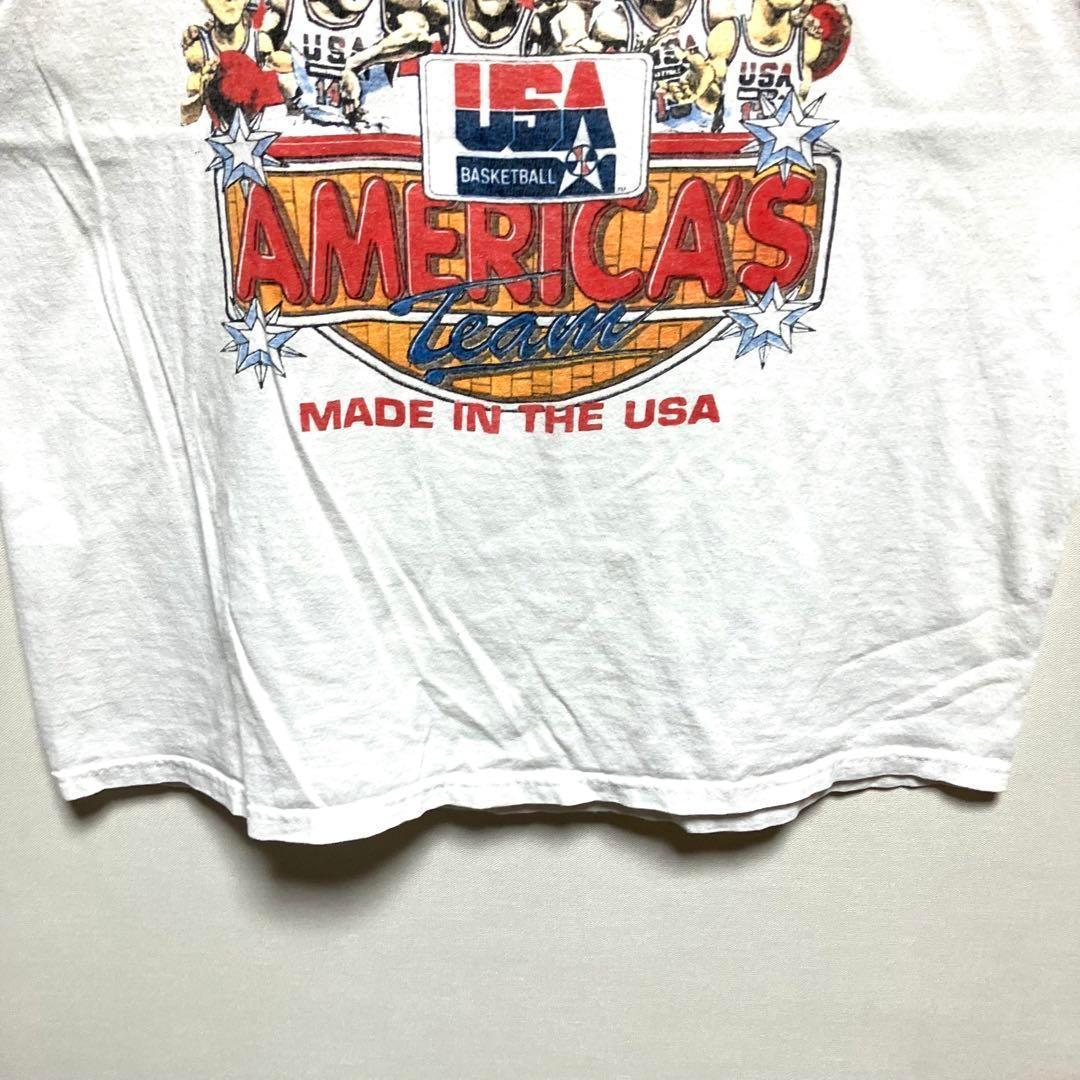 USA古着ドリームチーム92年バルセロナ五輪バスケUSA代表Tシャツ