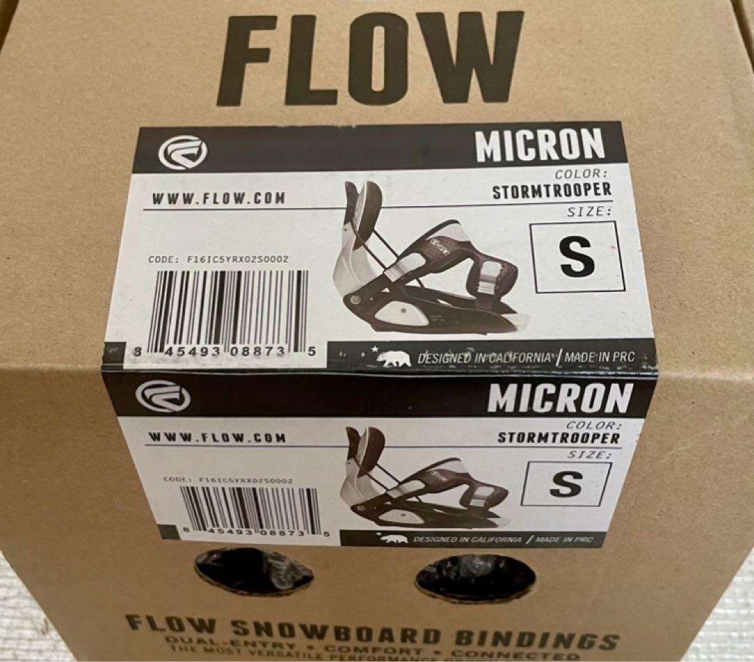 美品✨ FLOW MICRON YTH ビンディング Mザイス22.5-26.5