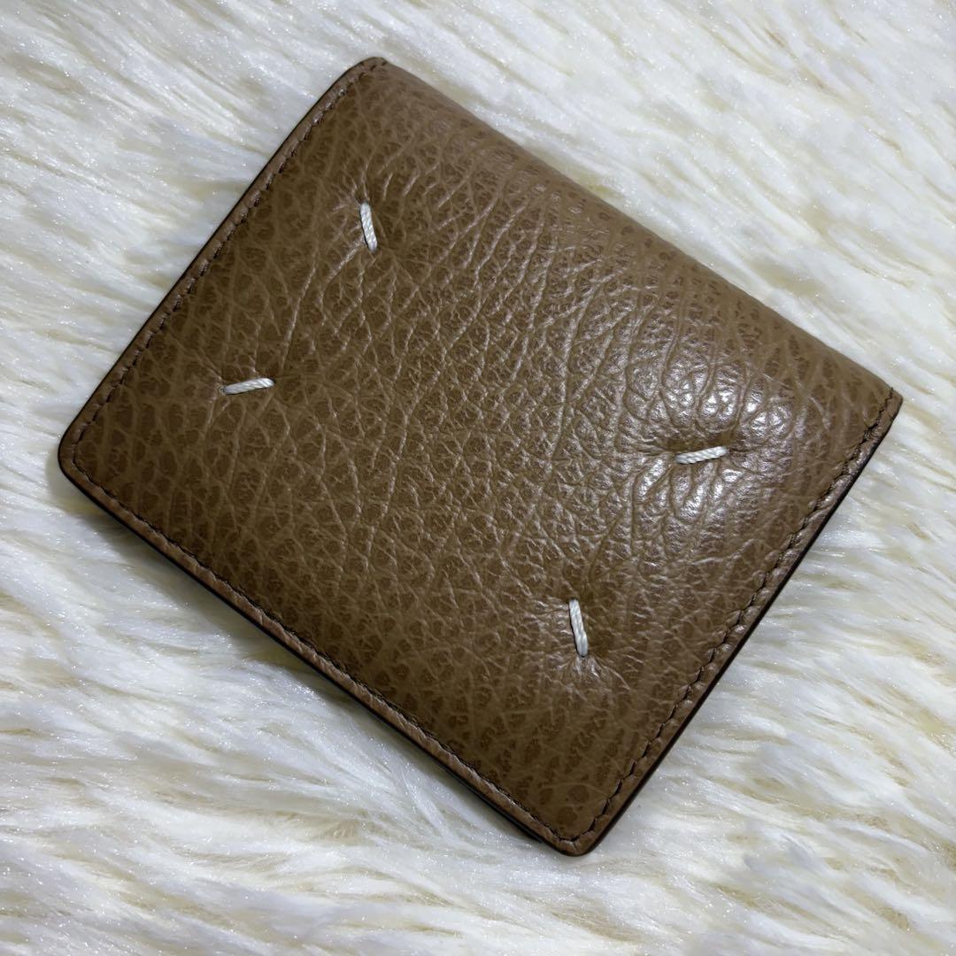 美品 Maison Margiela バイフォールド ウォレット 4ステッチ