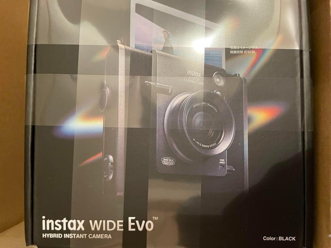 【新品未開封】instax Wide Evo インスタントカメラ本体