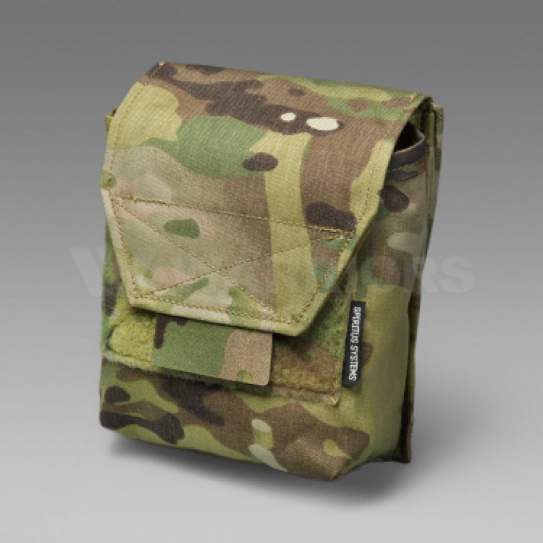 実物 スピリタスシステム JSTAポーチ マルチカム