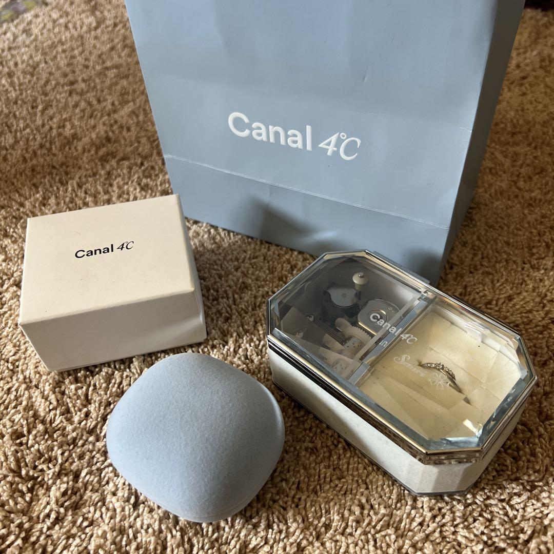 canal 4C リング 音楽ボックス付き 箱付き