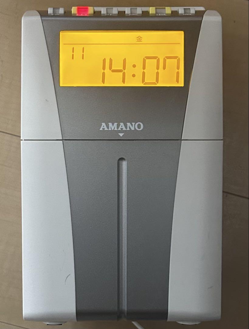 人気✨通電のみジャンク品✨】アマノ タイムレコーダーCRX-200(S 人気✨通電のみジャンク品✨】アマノ タイムレコーダーCRX-200(S