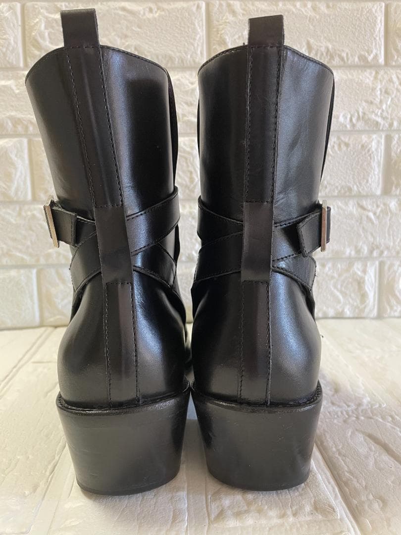 リアルクロコ使い・イタリー製・ジョッパーブーツ(ヒール高) リアルクロコ使い・イタリー製・ジョッパーブーツ(ヒール高)